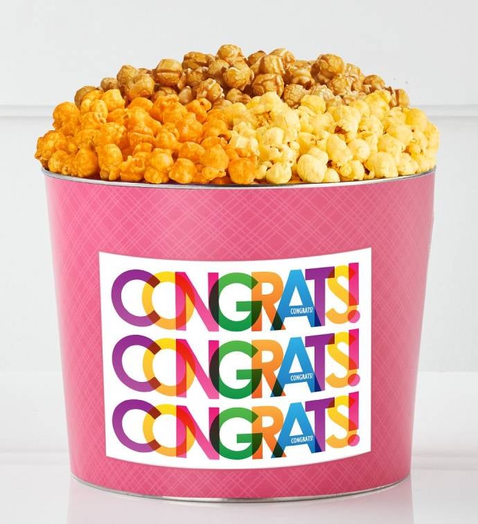 Tins With Pop® Bright Congratulations